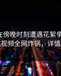 圈内人在傍晚时刻遭遇花絮争议四起，樱桃视频全网炸锅，详情围观