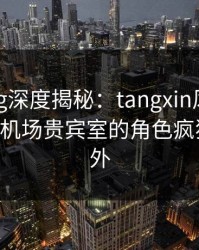 糖心vlog深度揭秘：tangxin风波背后，大V在机场贵宾室的角色疯狂令人意外